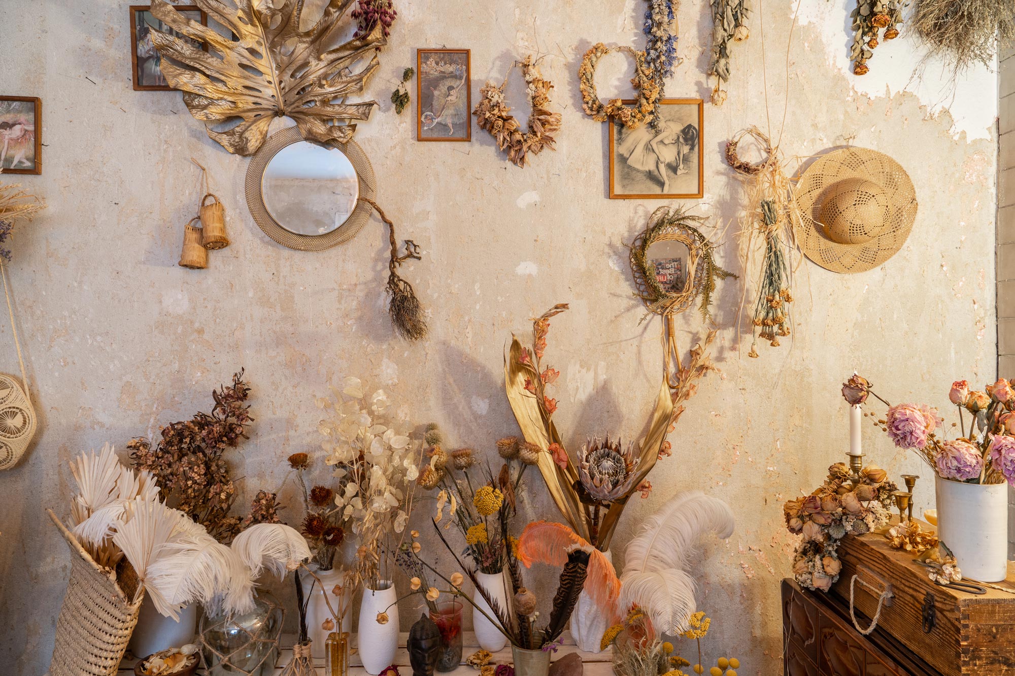 Studio of Botanical Stylist & Creative Director Maggie Coker