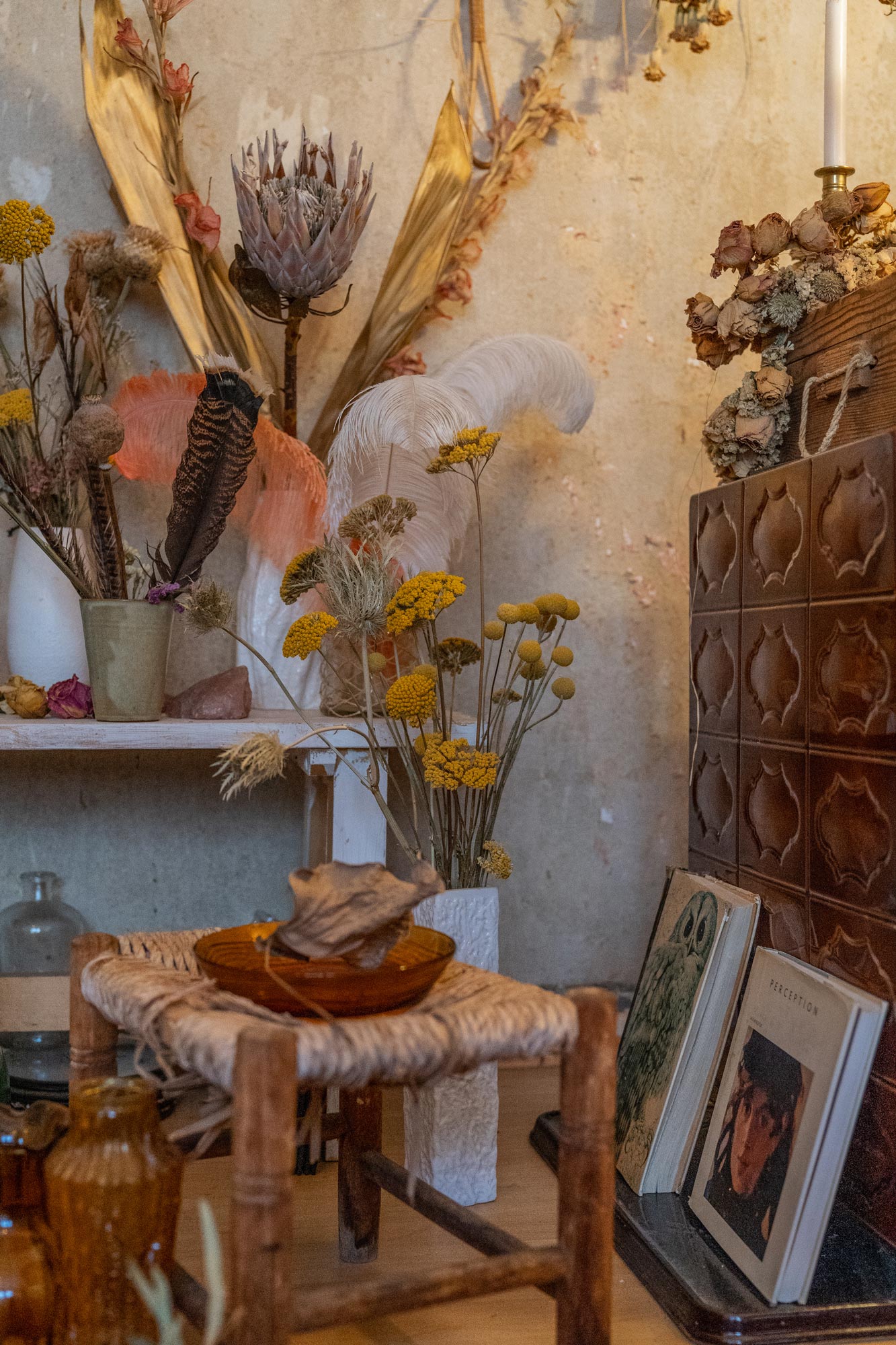 Studio of Botanical Stylist & Creative Director Maggie Coker