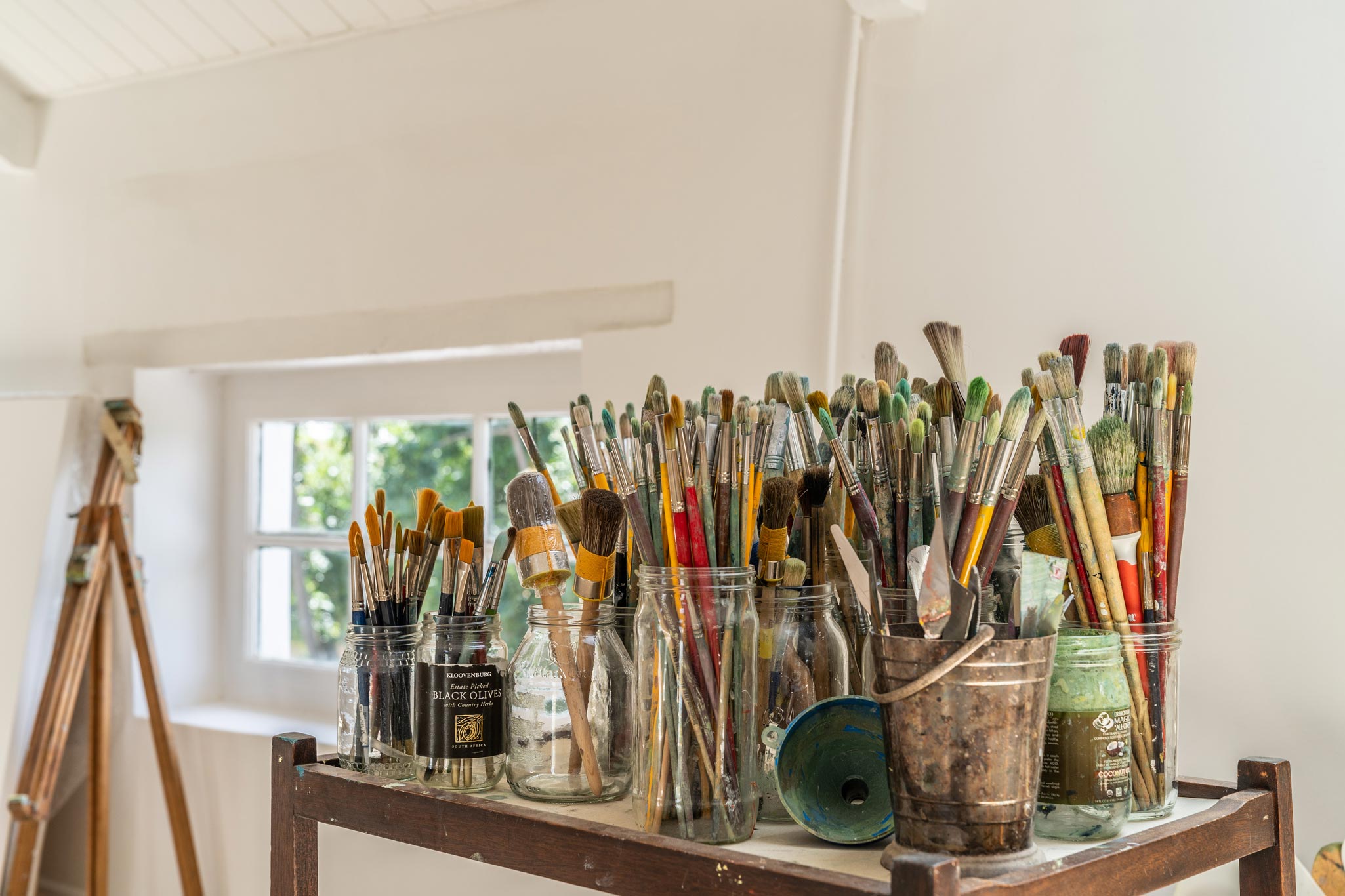 Studio space of South Artist, Jenny Parsons