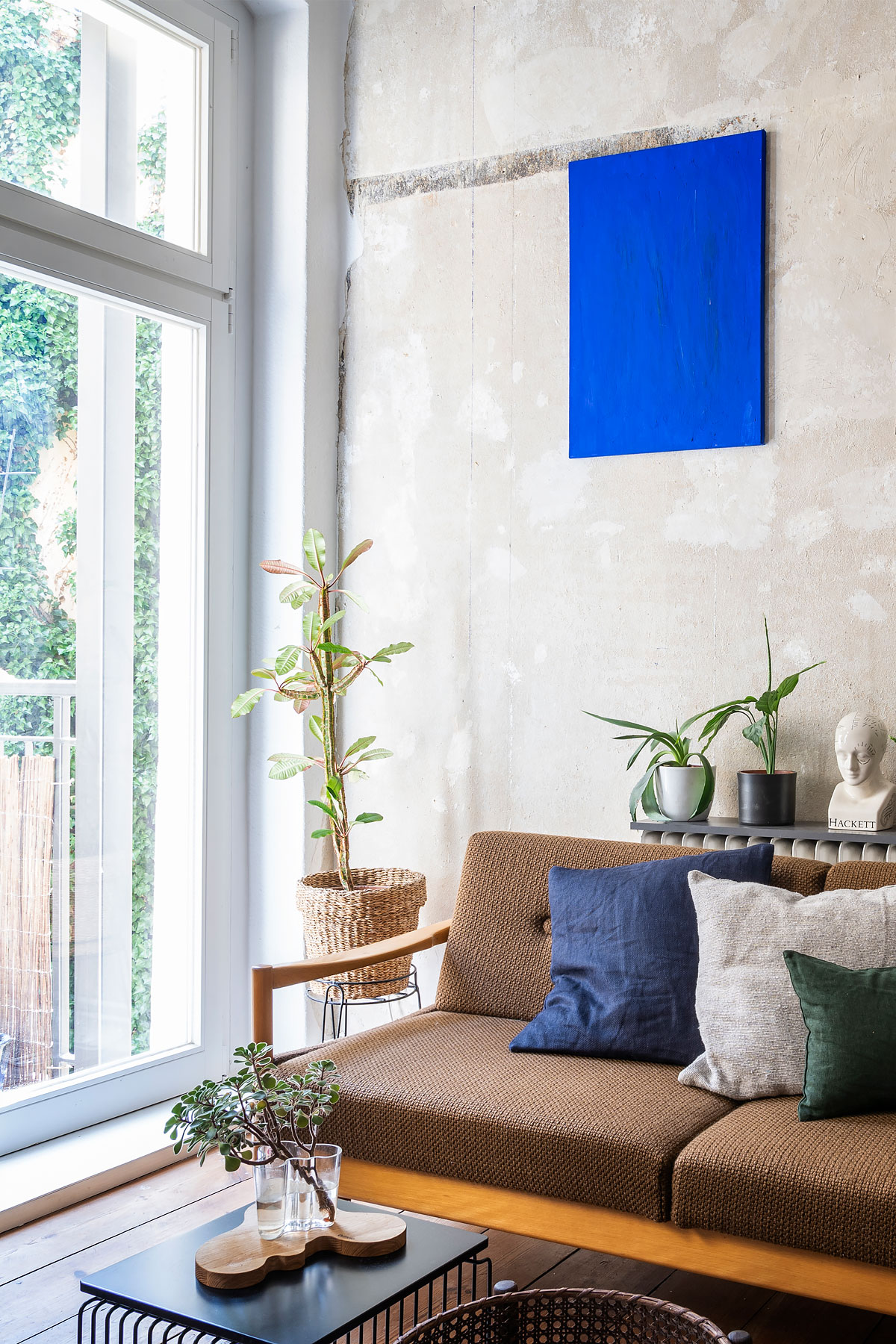Living room of Berlin based interior designer