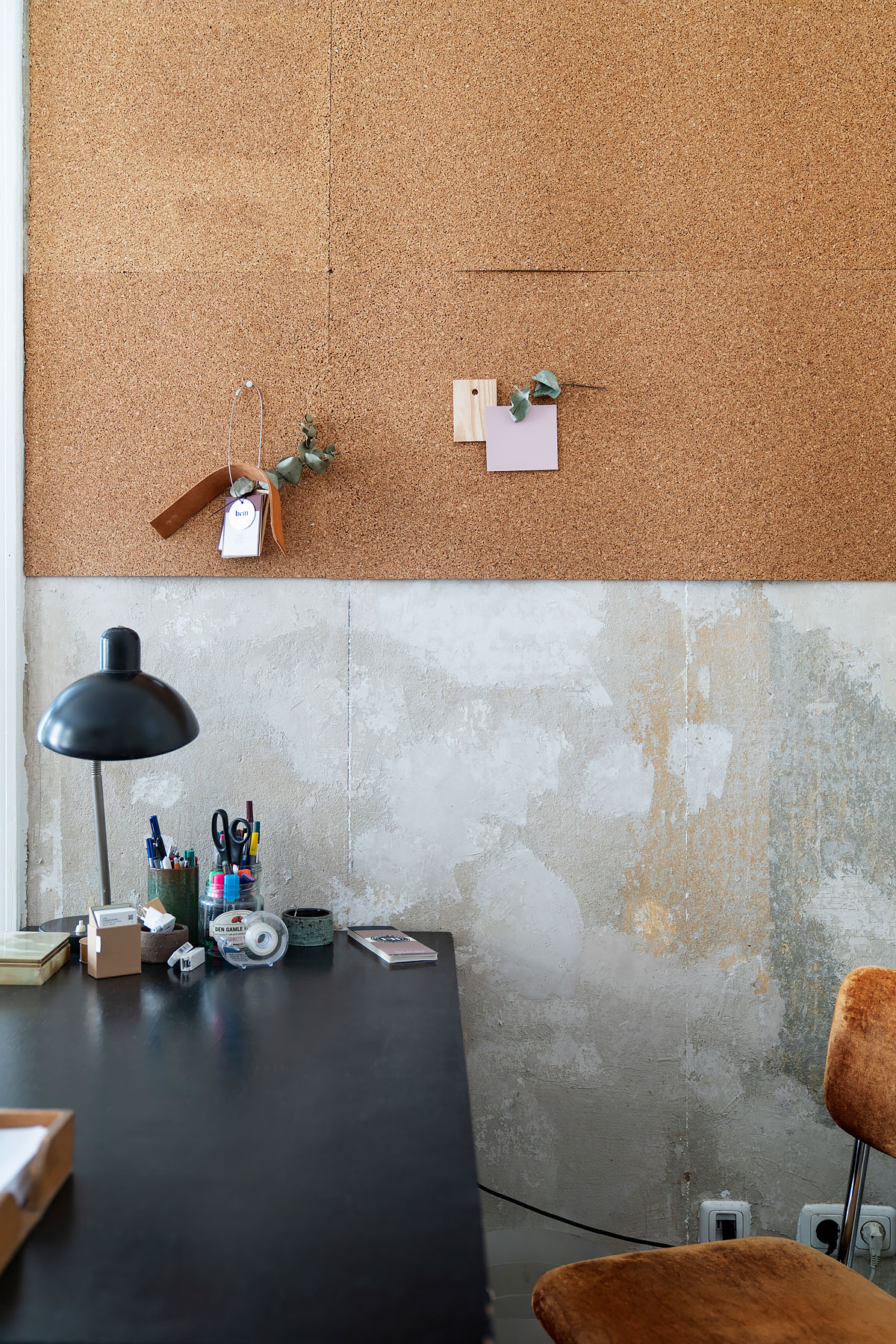 Home office of interior designer based in Berlin