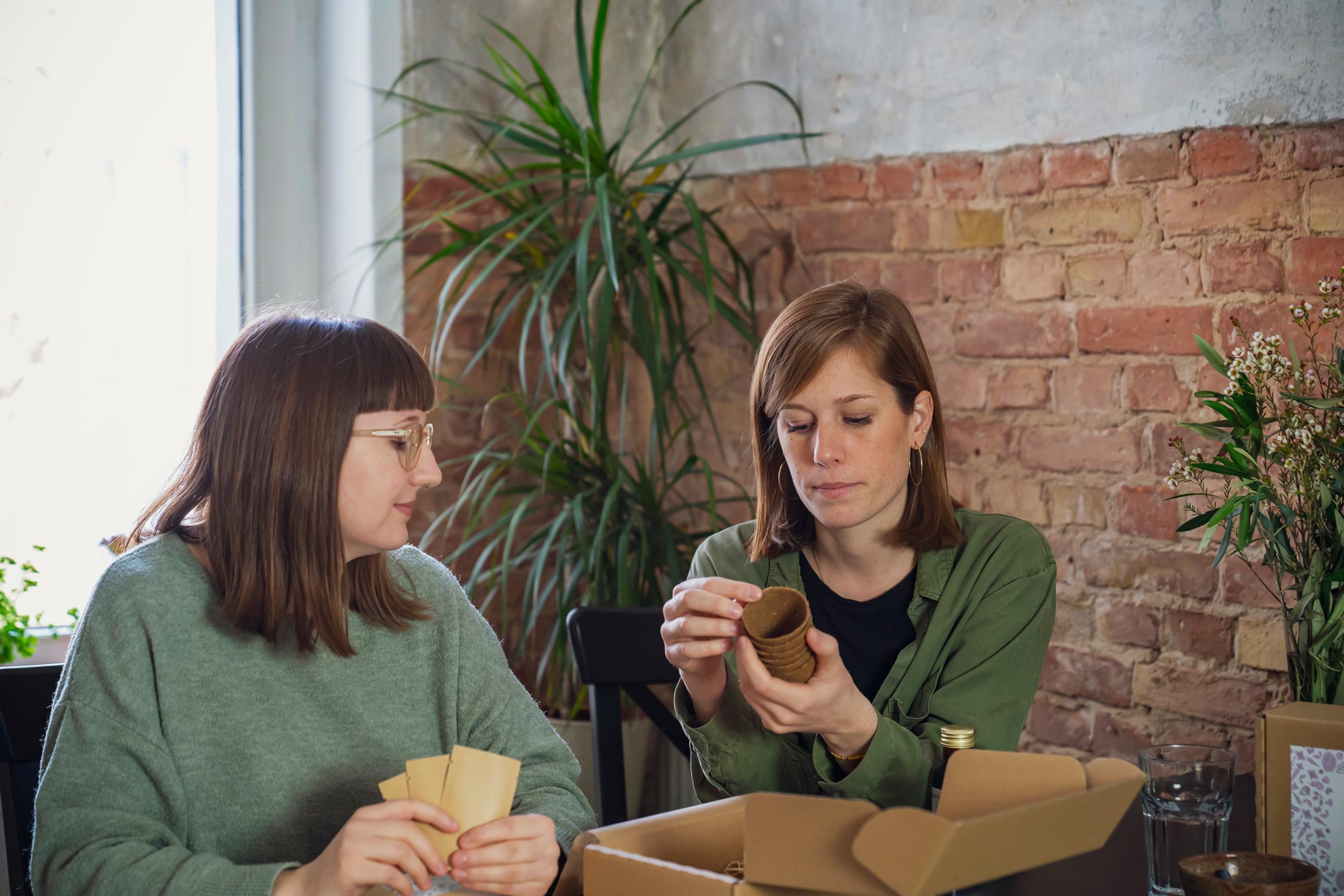 Grüneo founders Alicia and Lena