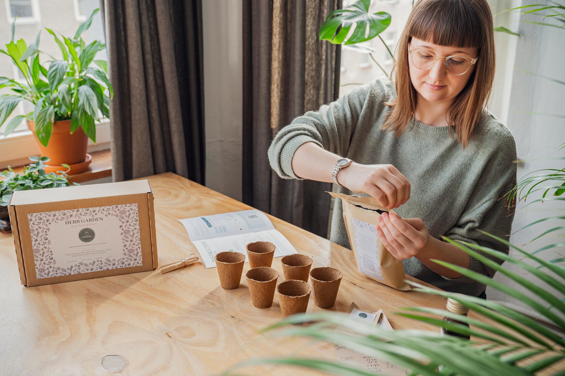 Growing food at home with Lena Müller from Grüneo