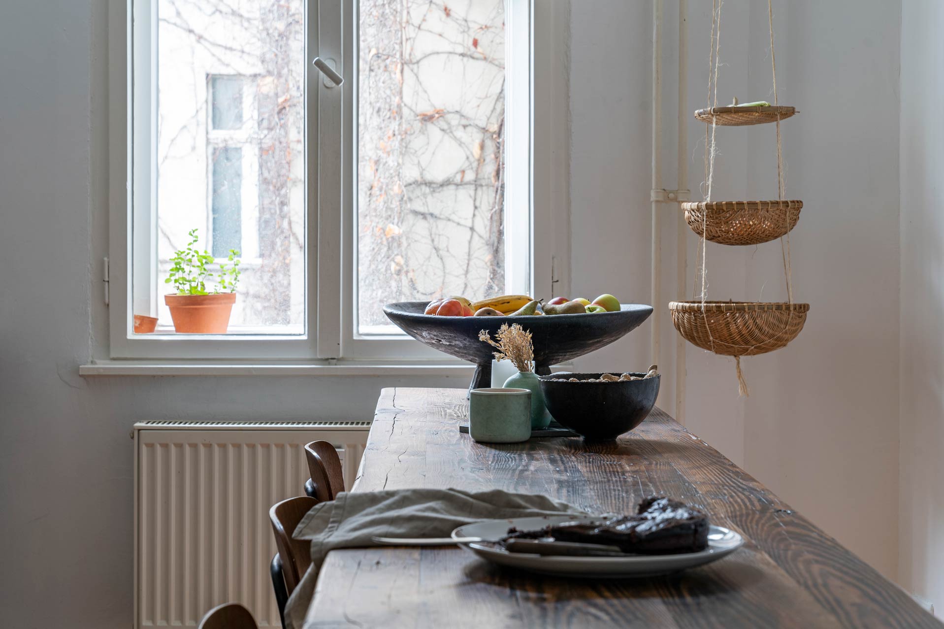 A beautiful kitchen with wooden details