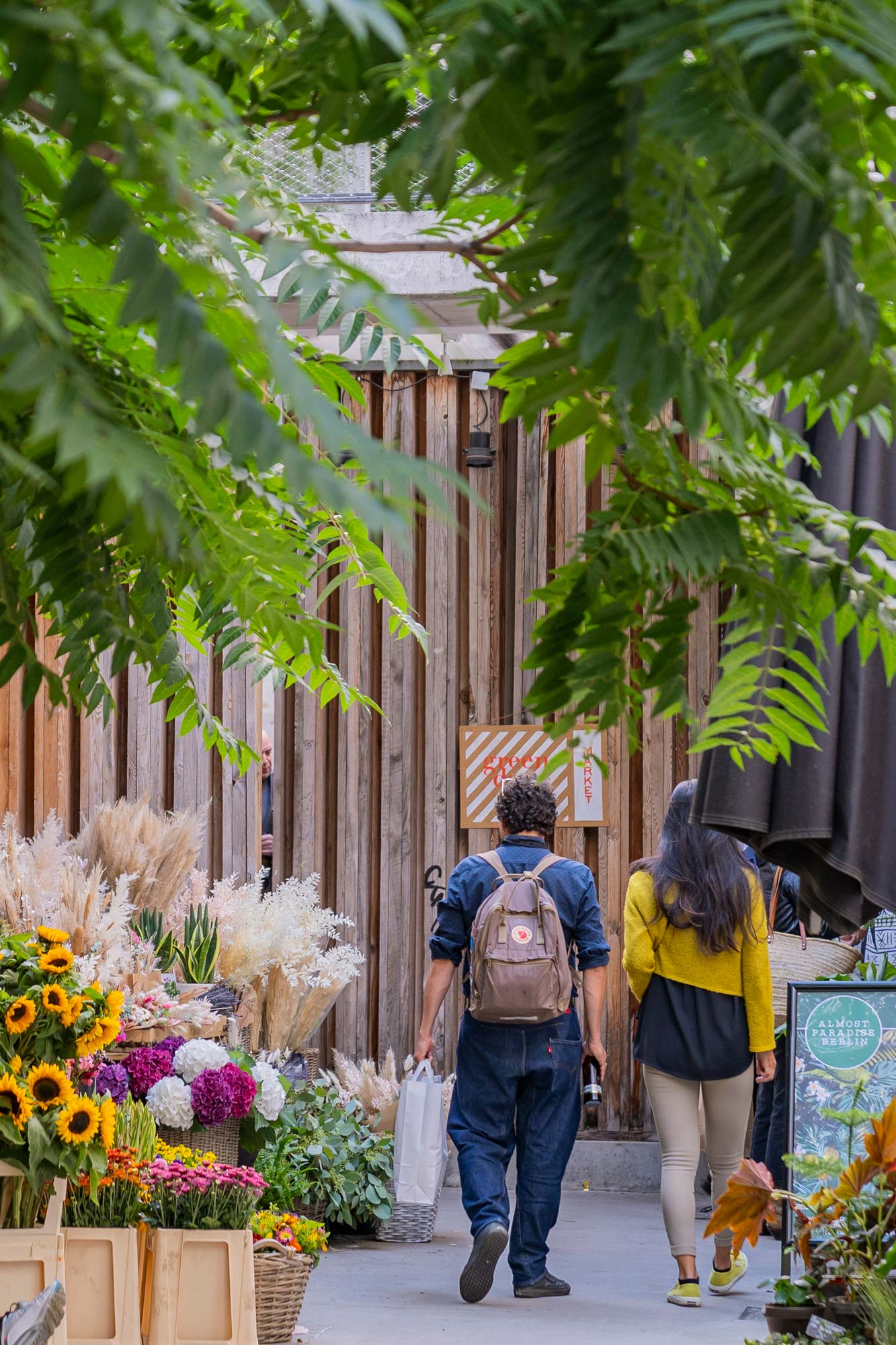 Green Days Sunday flower market