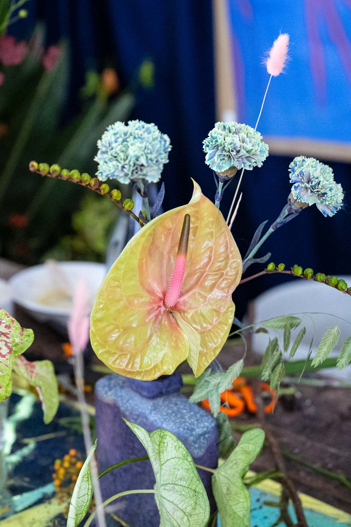 Flowers from Cultivation at Green Days flower market