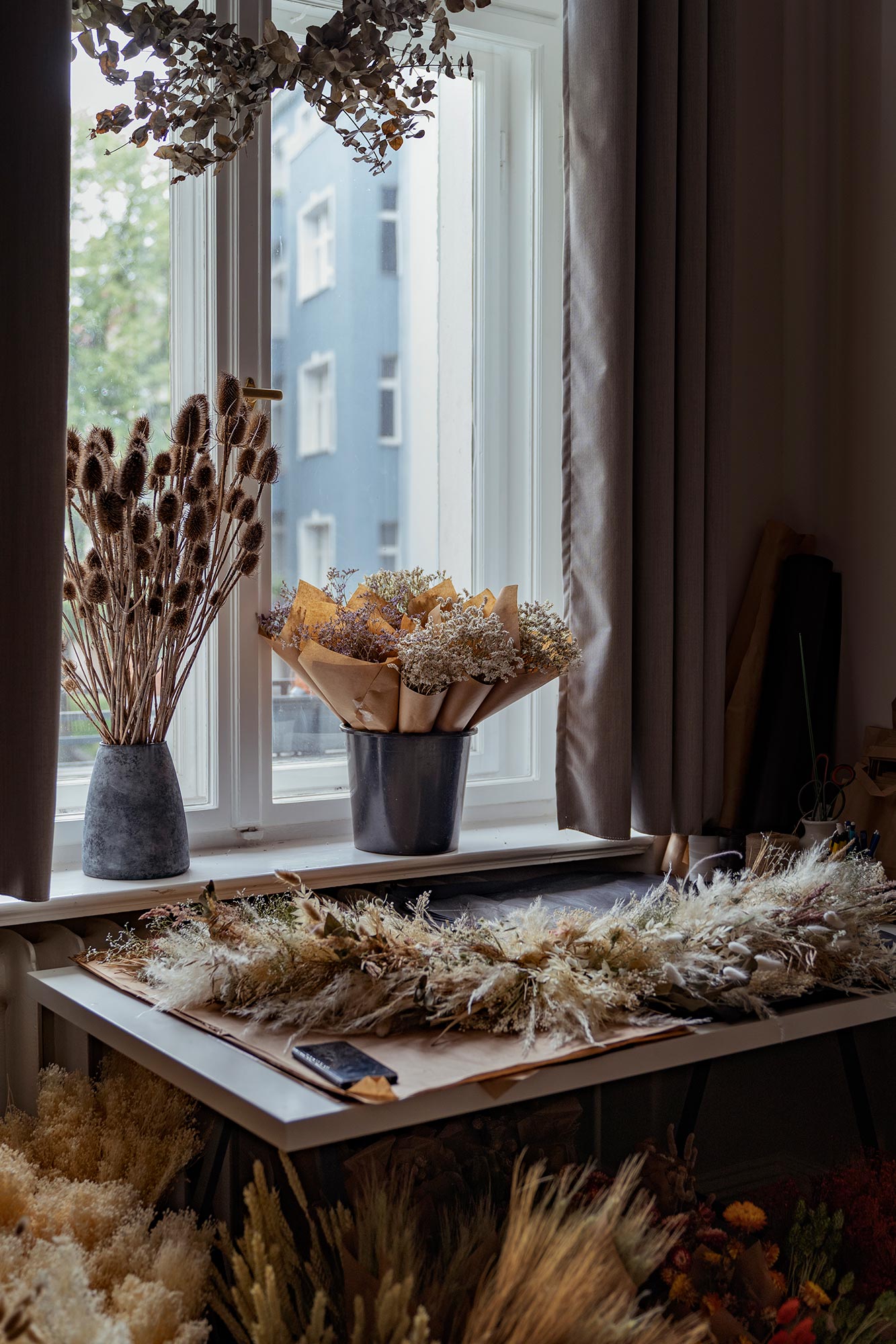Blossom dried flower studio in Berlin